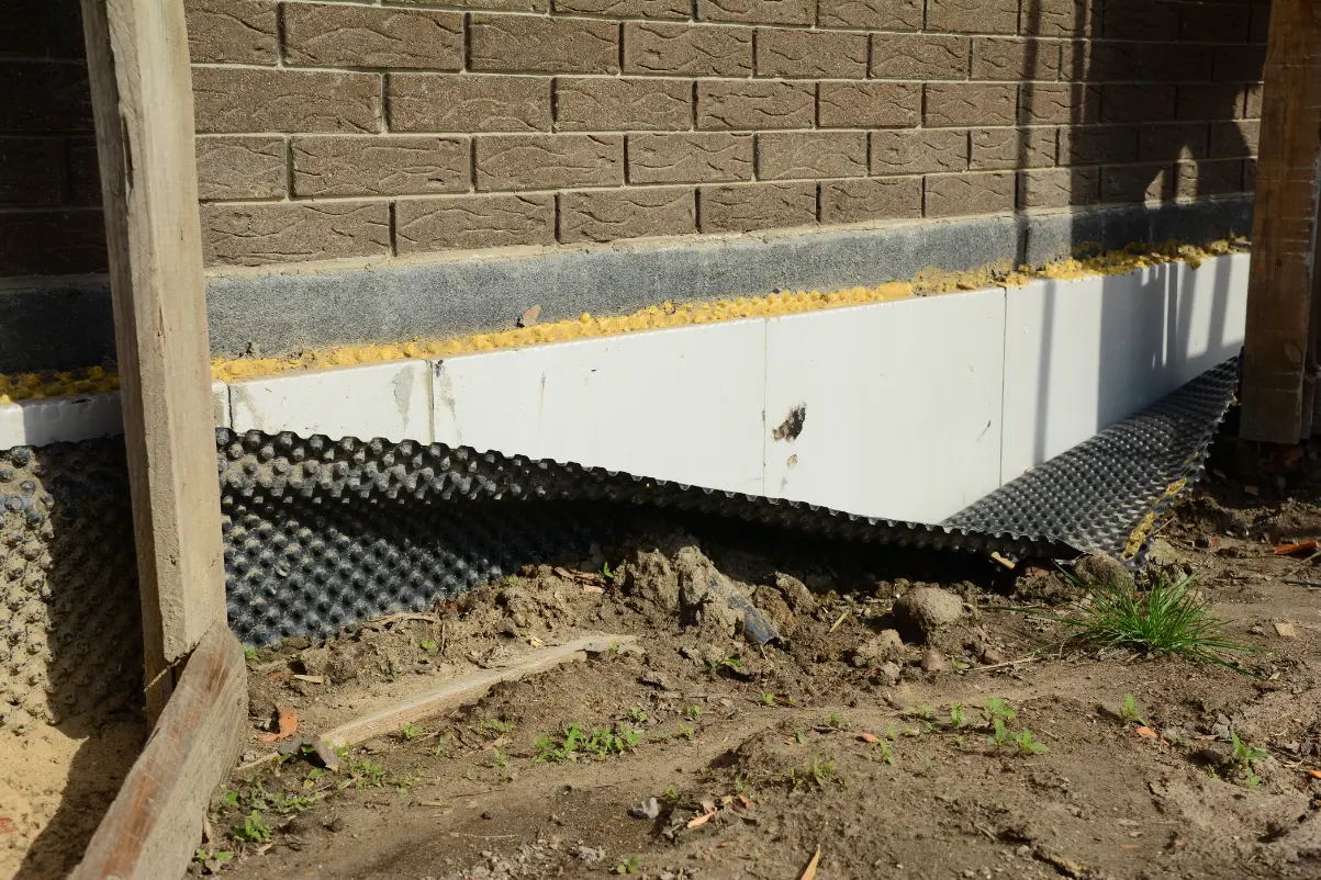 Clean dry basement protected with professional basement waterproofing systems